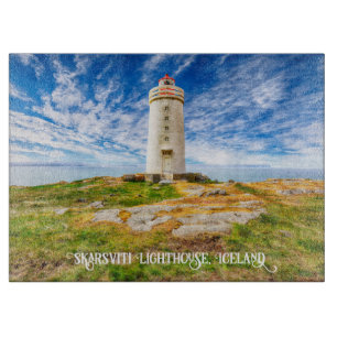 Tabla De Cortar Faro Skarsviti, Islandia