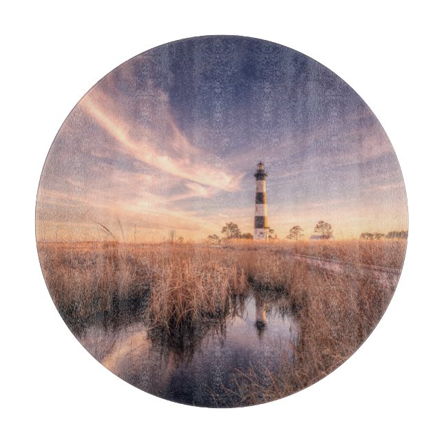 Tabla De Cortar Faros | Bodie Island Outerbanks NC (Anverso)