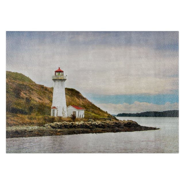 Tabla De Cortar Faros | Faro de Georges Island (Anverso)