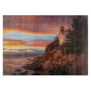 Tabla De Cortar Faros Parque nacional Acadia Maine