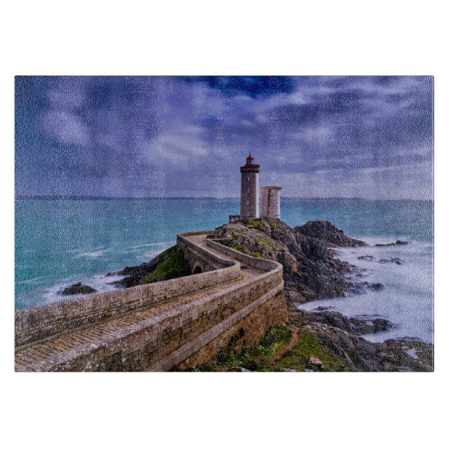 Tabla De Cortar Faros | Petit Minou Lighthouse Francia (Anverso)