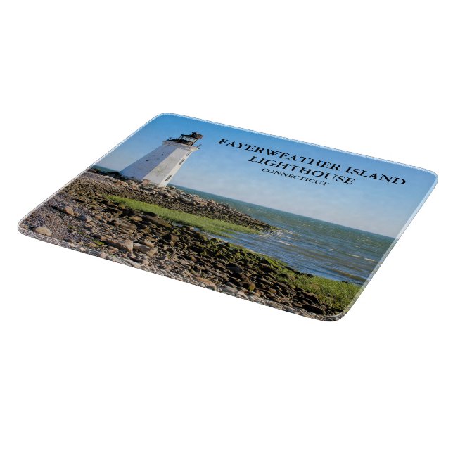 Tabla De Cortar Fayerweather Island Lighthouse CT Cutting Board (Borde)