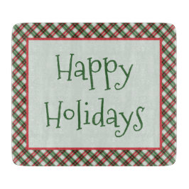 Tabla De Cortar Felices Fiestas País