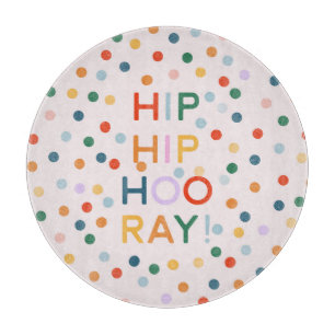 Tabla De Cortar Felicitaciones por la fiesta de cumpleaños de Hip