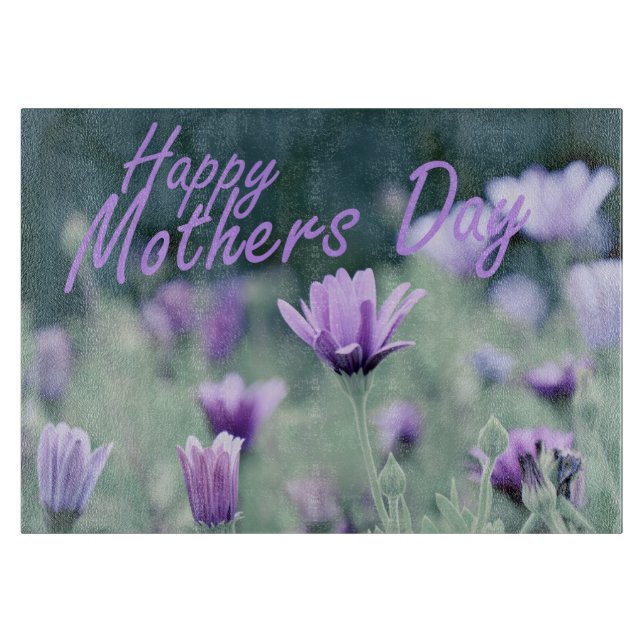 Tabla De Cortar "Feliz Día de la Madre" (Anverso)