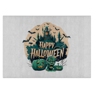 Tabla De Cortar Feliz Halloween