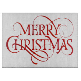 Tabla De Cortar Feliz Navidad