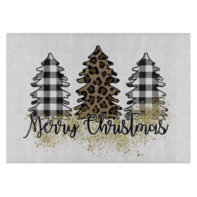 Tabla De Cortar Feliz Navidad (Anverso)