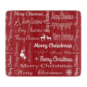 Tabla De Cortar Feliz Navidad