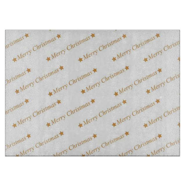 Tabla De Cortar Feliz Navidad (Anverso)