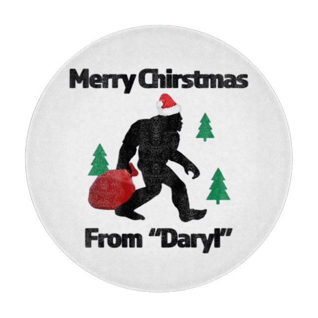 Tabla De Cortar Feliz Navidad (Anverso)