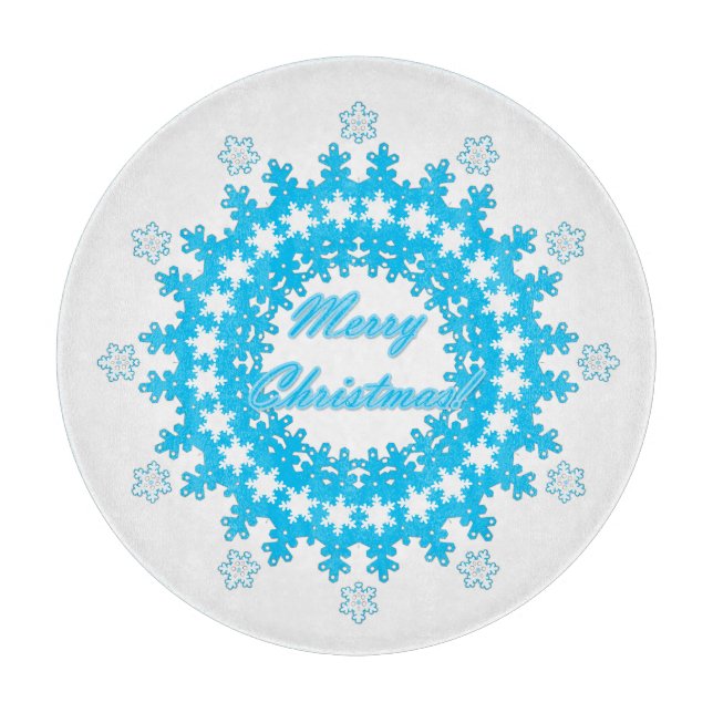 Tabla De Cortar Feliz Navidad (Anverso)