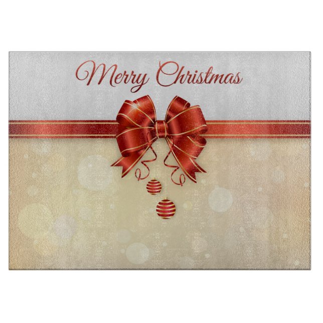 Tabla De Cortar Feliz Navidad (Anverso)