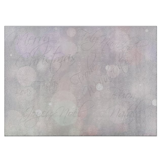 Tabla De Cortar Feliz Navidad (Anverso)