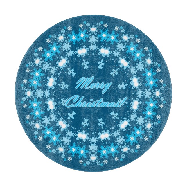 Tabla De Cortar Feliz Navidad (Anverso)