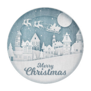 Tabla De Cortar Feliz Navidad