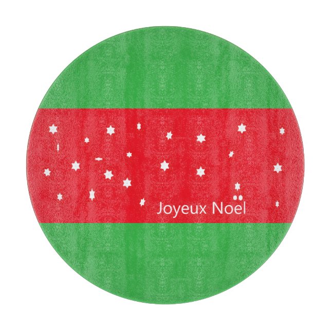Tabla De Cortar Feliz Navidad  (Anverso)