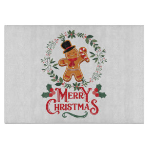 Tabla De Cortar Feliz Navidad