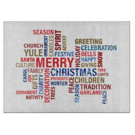 Tabla De Cortar Feliz Navidad