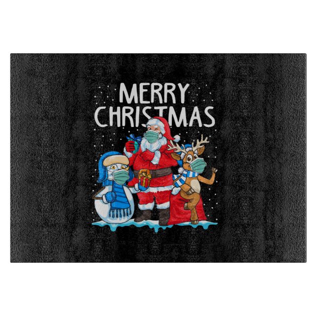 Tabla De Cortar Feliz Navidad 2023 (Anverso)