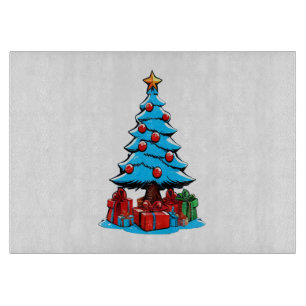 Tabla De Cortar Feliz Navidad 3D