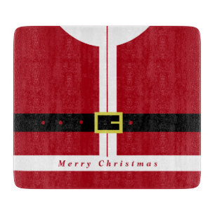 Tabla De Cortar Feliz Navidad - Santa Claus