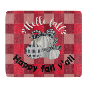 Tabla De Cortar Feliz otoño