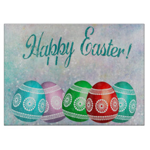 Tabla De Cortar Feliz Pascua