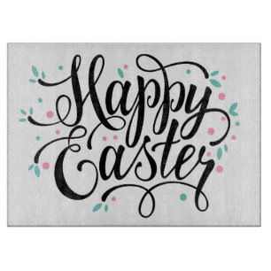Tabla De Cortar Feliz Pascua