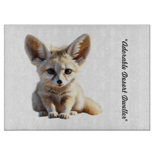Tabla De Cortar "Fennec Fox Trend"
