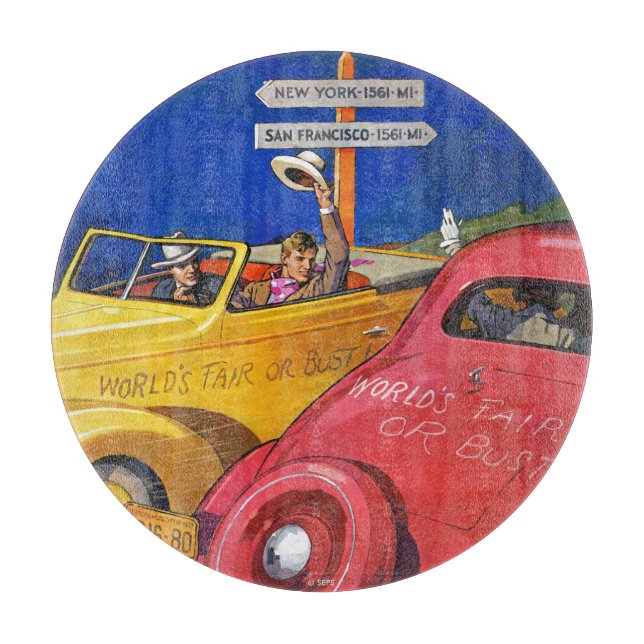 Tabla De Cortar Feria o quiebra del mundo (Anverso)