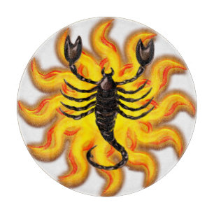 Tabla De Cortar Fiery Scorpio