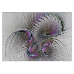 Tabla De Cortar Figura moderna abstracta y tímida de fantasía arte