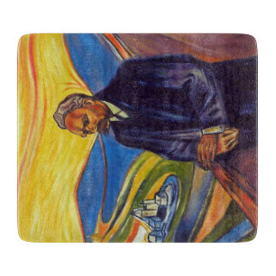 Tabla De Cortar Filósofo Friedrich Nietzsche (por Edvard Munch)