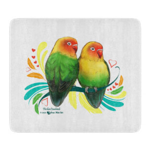 Tabla De Cortar Fischer Lovebirds