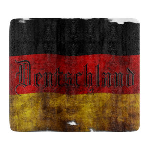 Tabla De Cortar Flagge Deutsche - Vintag