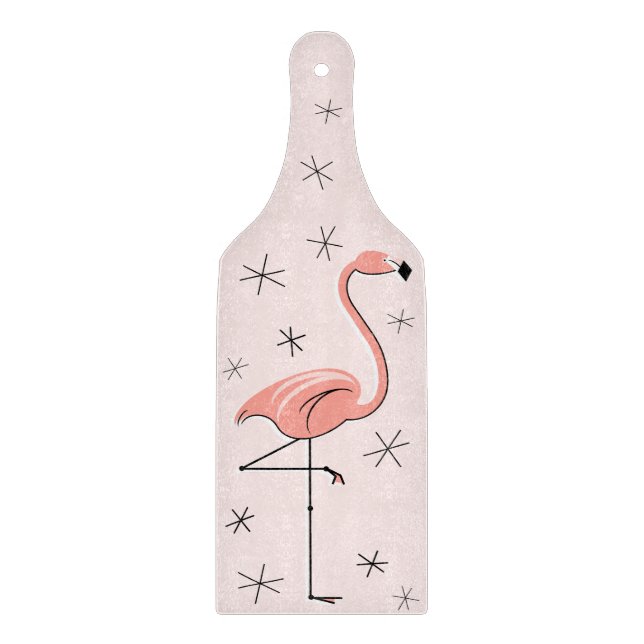 Tabla de cortar Flamingo Rosa (Anverso)