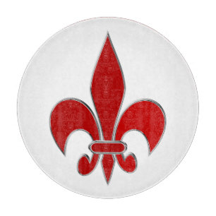 Tabla De Cortar Fleur de Lis