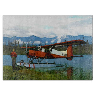 Tabla De Cortar Floatplane De Havilland Beaver