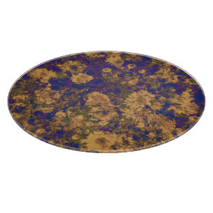 Tabla De Cortar Flor amarilla