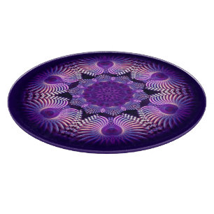 Tabla De Cortar Flor de Apofisis Kaleidoscope I