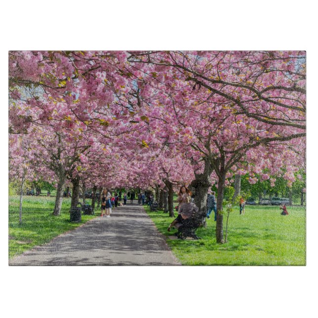 Tabla De Cortar Flor de cerezo (Anverso)