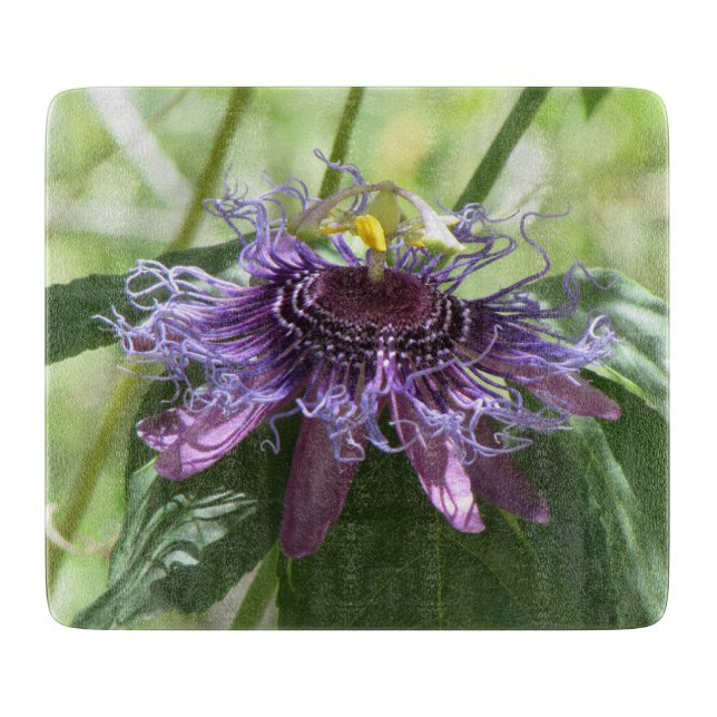 Tabla De Cortar Flor de la pasión (Anverso)