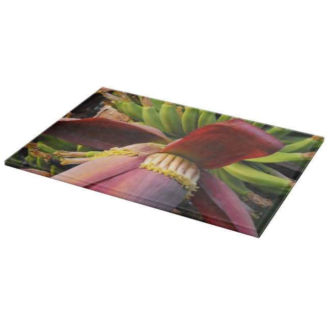 Tabla De Cortar Flor de Plátano (Borde)