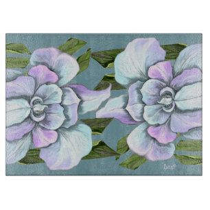 Tabla De Cortar Flor de Smeraldo