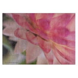 Tabla De Cortar Flor rosa brillante