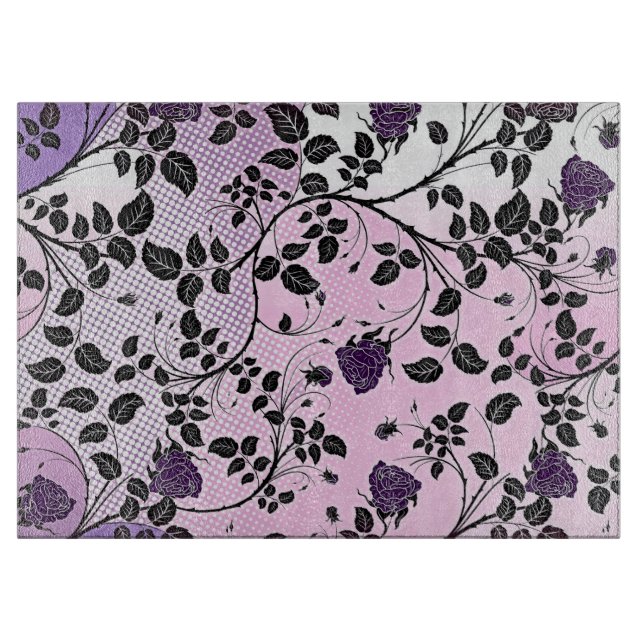 Tabla De Cortar Floral (Anverso)