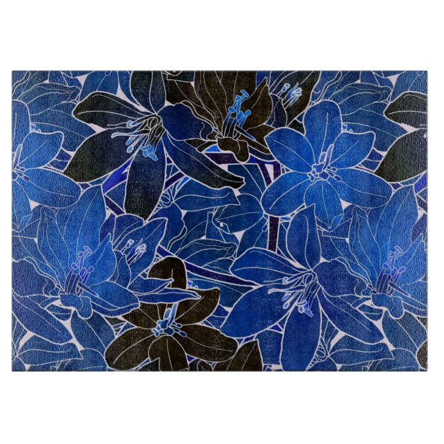 Tabla De Cortar Floral (Anverso)