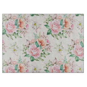 Tabla De Cortar Floral