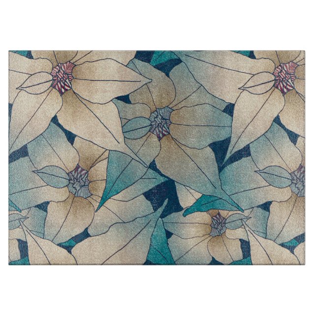 Tabla De Cortar Floral (Anverso)